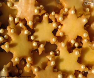 Puzzle de Galletas copos de nieve