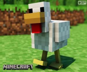Puzzle de Gallina de Minecraft