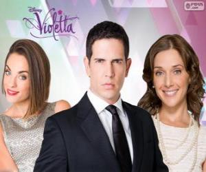 Puzzle de Germán con Jade y Esmeralda