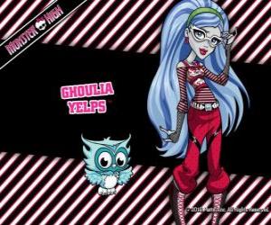 Puzzle de Ghoulia Yelps, la hija de un pareja de zombis tiene dieciséis años