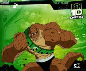 Puzzle de Gigantosaurio, Ben 10 Omniverse
