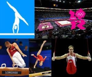 Puzzle de Gimnasia artística - Londres 2012 -