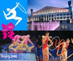 Puzzle de Gimnasia rítmica - Londres 2012 -