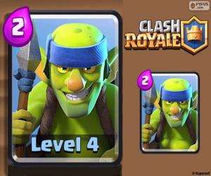 Puzzle de GoblinsLanceros ClashRoyale