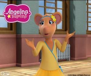 Puzzle de Gracie, personaje de Angelina Ballerina