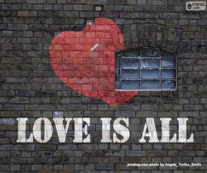 Puzzle de Grafiti the love is all