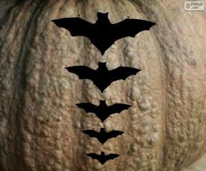 Puzzle de Gran calabaza para Halloween