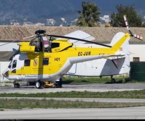 Puzzle de Gran helicóptero