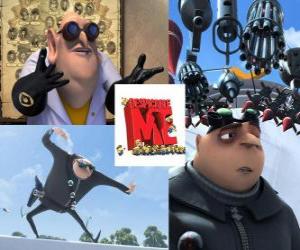 Puzzle de Gru villano numero 2 del mundo. Gru, mi villano favorito.