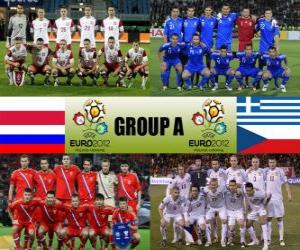 Puzzle de Grupo A - Euro 2012 -