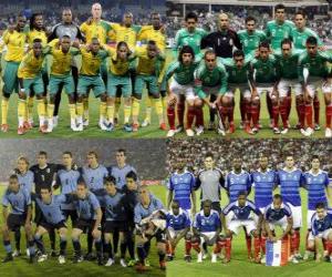 Puzzle de Grupo A, Sudáfrica 2010