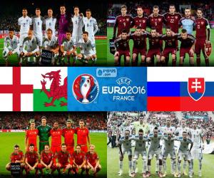 Puzzle de Grupo B, Euro 2016