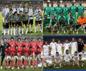 Puzzle de Grupo B, Sudáfrica 2010