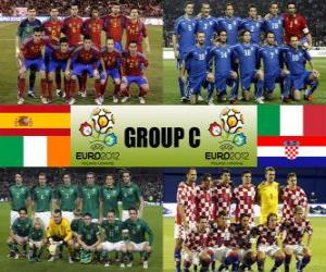 Puzzle de Grupo C - Euro 2012 -