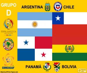 Puzzle de Grupo D, Copa América 2016