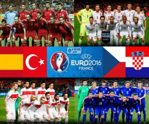 Puzzle de Grupo D, Euro 2016