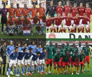 Puzzle de Grupo E, Sudáfrica 2010