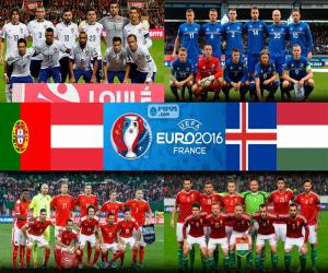 Puzzle de Grupo F, Euro 2016