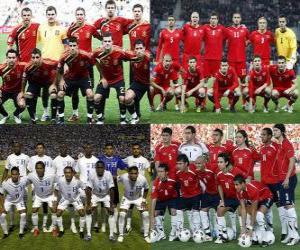 Puzzle de Grupo H, Sudáfrica 2010