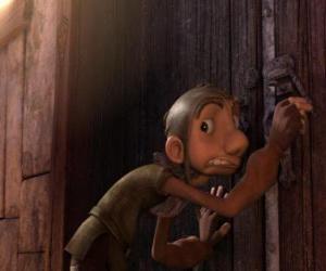 Puzzle de Gwizdo, un cazador de dragones muy eficaz y infatigable conversador