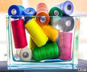 Puzzle de Hilos de coser