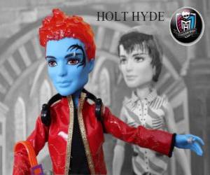 Puzzle de Holt Hyde, el hijo del Sr. y la Sra. Hyde. Holt tiene dieciséis años