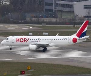 Puzzle de Hop! una aerolínea bajo coste francesa
