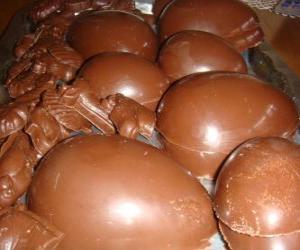 Puzzle de Huevos de Pascua sin decorar