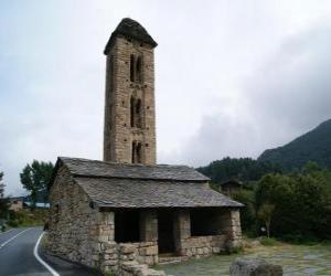 Puzzle de Iglesia de San Miguel de Engolasters, Andorra