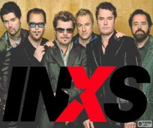 Puzzle de INXS fue una banda australiana de rock (1977-2012)