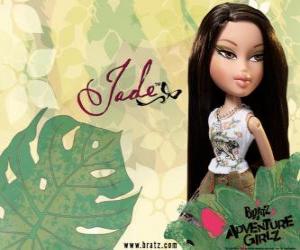 Puzzle de Jade: - Kool Kat - es Asiatica, con ojos verdes. Su segundo nombre es Marie, representa la sabiduría.