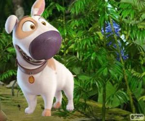 Puzzle de Jeff, el perro amigo de Tadeo