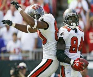 Puzzle de Jugador de futbol americano celebrando una victoria