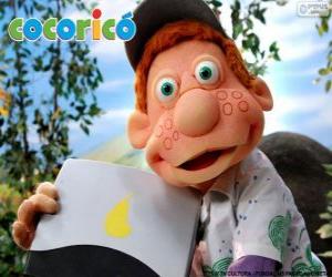 Puzzle de Julio, el niño de la Granja Cocoricó