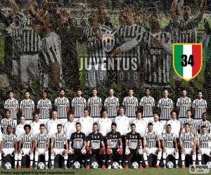 Puzzle de Juventus campeón 2015-20016