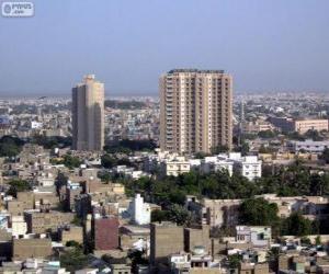 Puzzle de Karachi, Pakistán