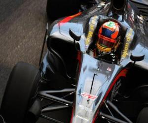 Puzzle de Karun Chandhok - HRT - Monte-Carlo 2010