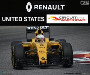 Puzzle de Kevin Magnussen, GP USA 16