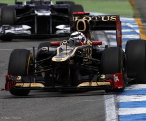 Puzzle de Kimi Raikkonen - Lotus - Gran Premio de Alemania 2012, 3º Clasificado
