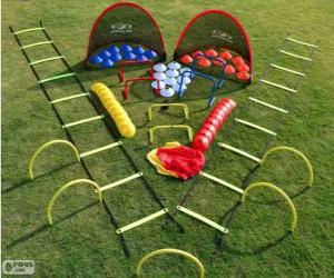 Puzzle de Kit de entrenamiento Fútbol
