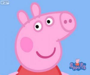 Puzzle de La cara de Peppa Pig