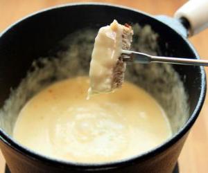 Puzzle de La fondue de queso