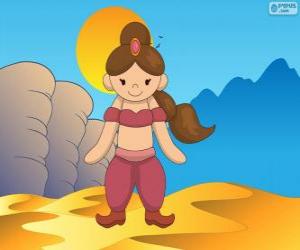Puzzle de La joven princesa árabe