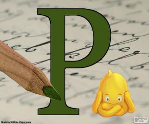 Puzzle de La letra griega Ro
