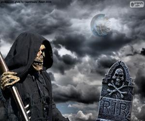 Puzzle de La muerte, Halloween