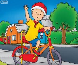 Puzzle de La nueva bicicleta de Callou