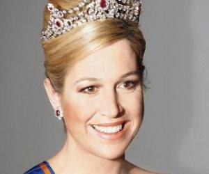 Puzzle de la princesa Máxima de Holanda