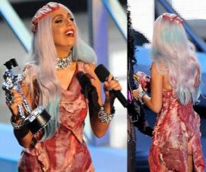 Puzzle de Lady Gaga en los MTV Video Music Awards 2010
