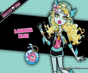 Puzzle de Lagoona Blue, la hija del Monstruo Marino y la Ninfa del Océano. Lagoona tiene quinze años