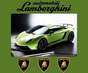 Puzzle de Lamborghini Gallardo 570-4 Supperleggera